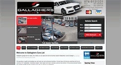 Desktop Screenshot of gallagherscars.ie